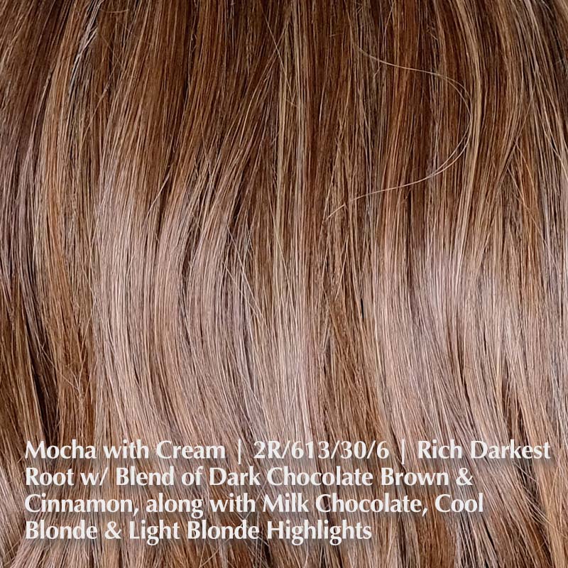 Café Chic Wig by Belle Tress | Heat Friendly | Synthetic Lace Front Wig (Mono Part)