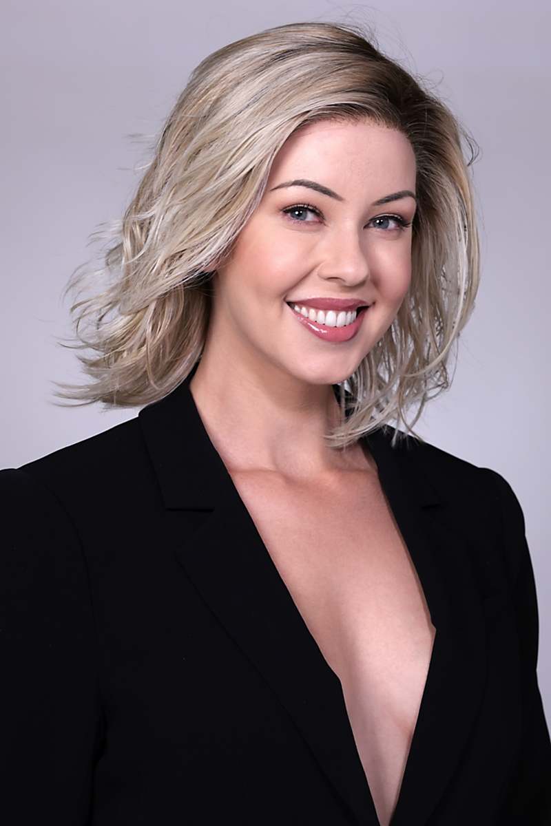 Park Ave Wig by Belle Tress | Heat Friendly Synthetic | Extended Lace Front (Mono Part)