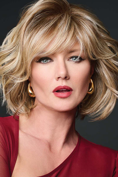 Waves And Raves FeatherLite™  Wig by Raquel Welch | Heat Friendly Synthetic (100% Hand Tied)