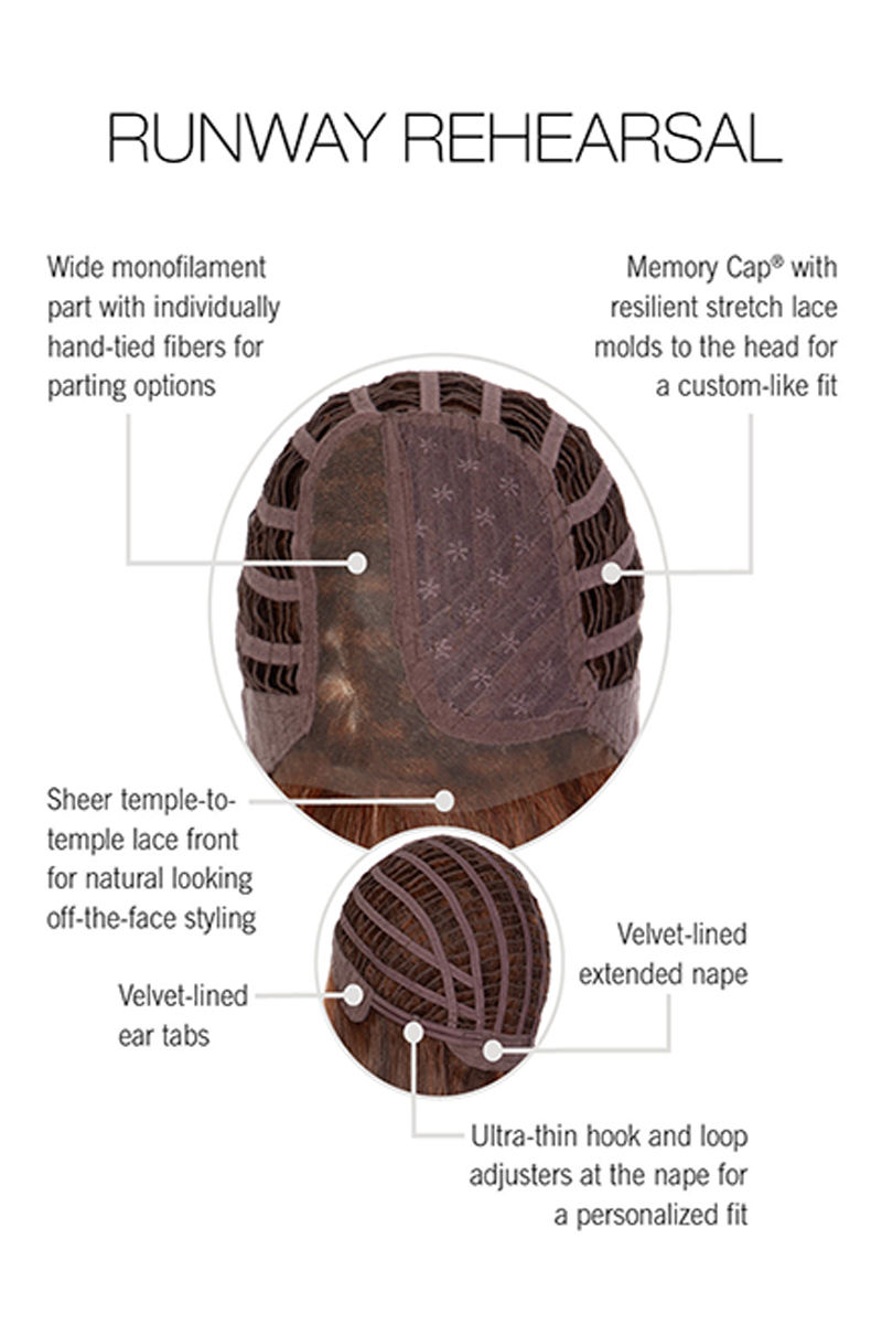 Runway Rehearsal by Raquel Welch | Heat Friendly Synthetic | Lace Front (Mono Part)