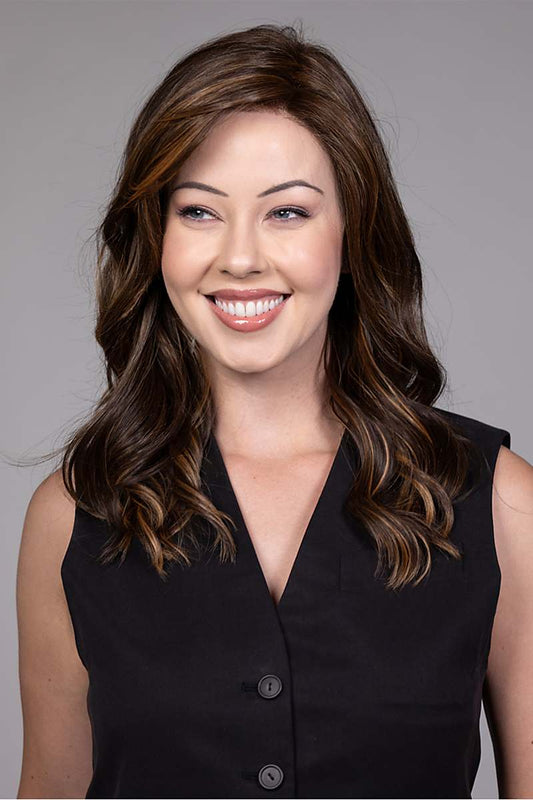 Santiago Wig by Belle Tress | Heat Friendly Synthetic | Extended Lace Front (Mono Part)