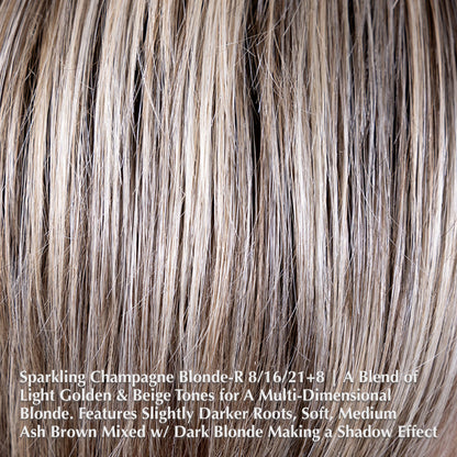 Beckham by Belle Tress | Heat Friendly | Double Mono Top (Left Parting)