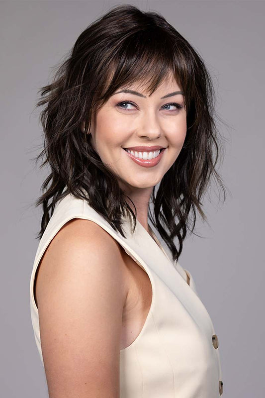 Sydney Wig by Belle Tress | Heat Friendly Synthetic | Extended Lace Front (Mono Part)