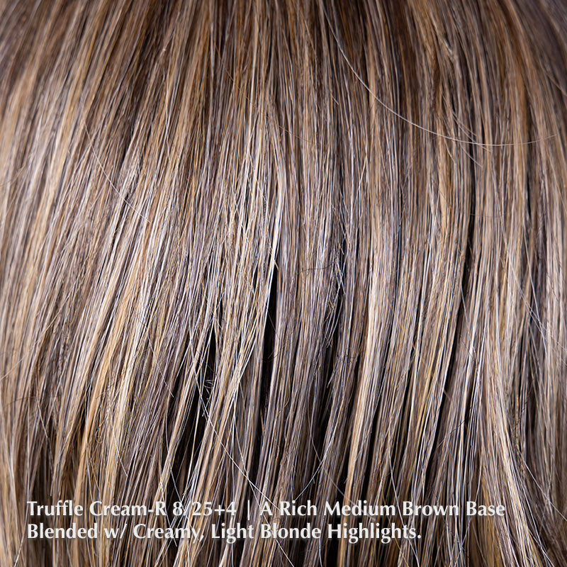 Austen by Belle Tress | Heat Friendly | Double Mono Top (Left Parting)