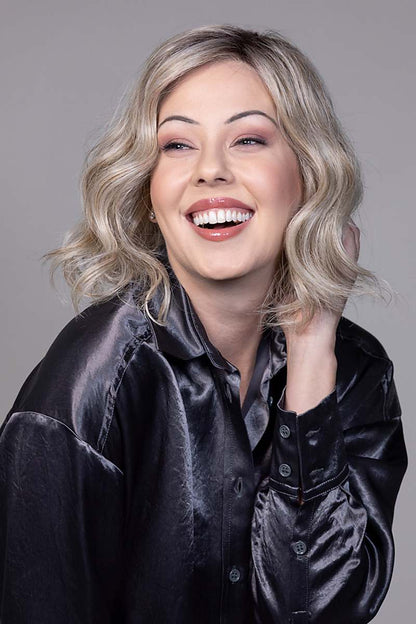 Vienna Roast Wig by Belle Tress | Heat Friendly Synthetic Lace Front Wig (Mono Part)