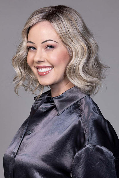 Vienna Roast Wig by Belle Tress | Heat Friendly Synthetic Lace Front Wig (Mono Part)