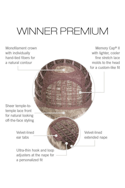 Winner Premium by Raquel Welch | Synthetic Wig | Lace Front (Mono Crown)