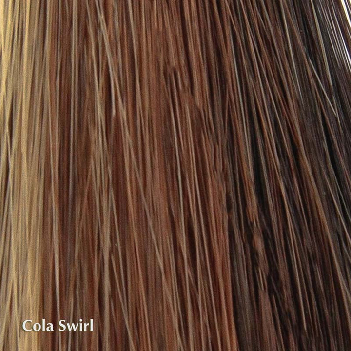 Alexa Wig by TressAllure | Synthetic Wig (Basic Cap) TressAllure Synthetic Cola Swirl / Fringe: 5" | Crown: 6.5” | Nape: 4” / Average