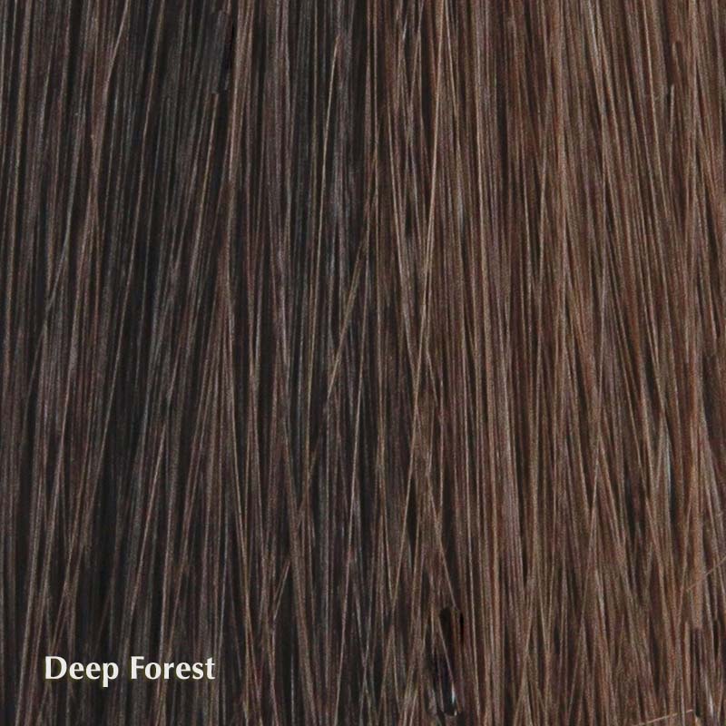 Alexa Wig by TressAllure | Synthetic Wig (Basic Cap) TressAllure Synthetic Deep Forest / Fringe: 5" | Crown: 6.5” | Nape: 4” / Average