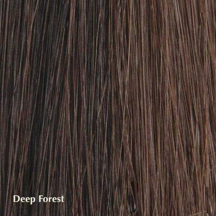 Alexa Wig by TressAllure | Synthetic Wig (Basic Cap) TressAllure Synthetic Deep Forest / Fringe: 5" | Crown: 6.5” | Nape: 4” / Average