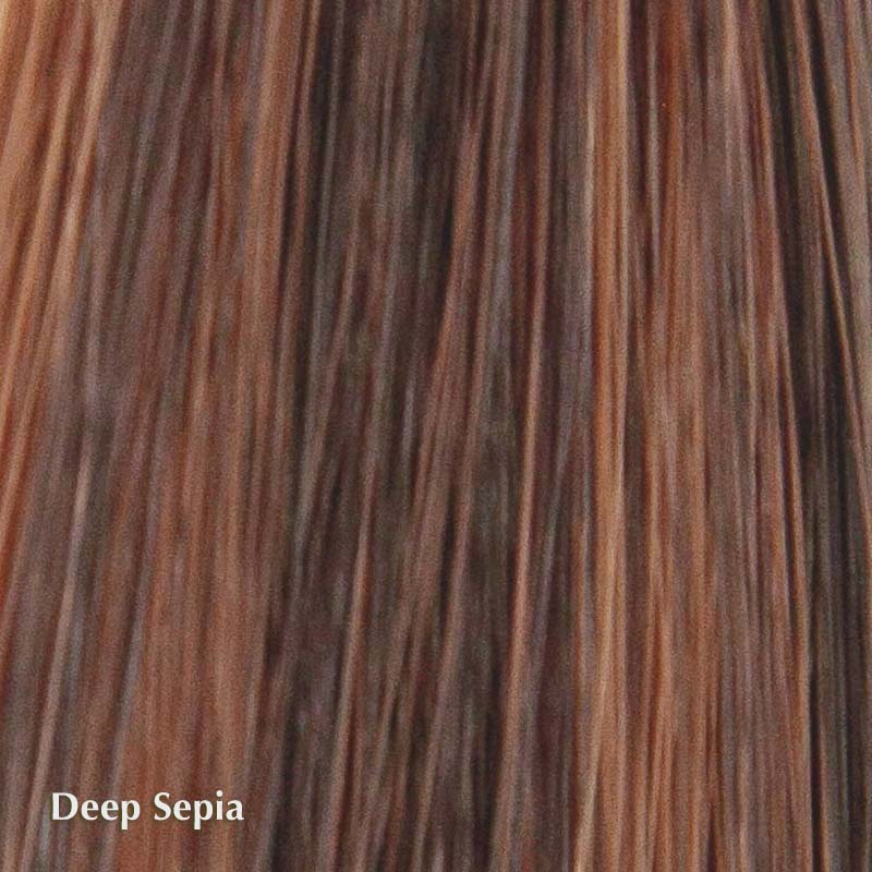 Alexa Wig by TressAllure | Synthetic Wig (Basic Cap) TressAllure Synthetic Deep Sepia / Fringe: 5" | Crown: 6.5” | Nape: 4” / Average