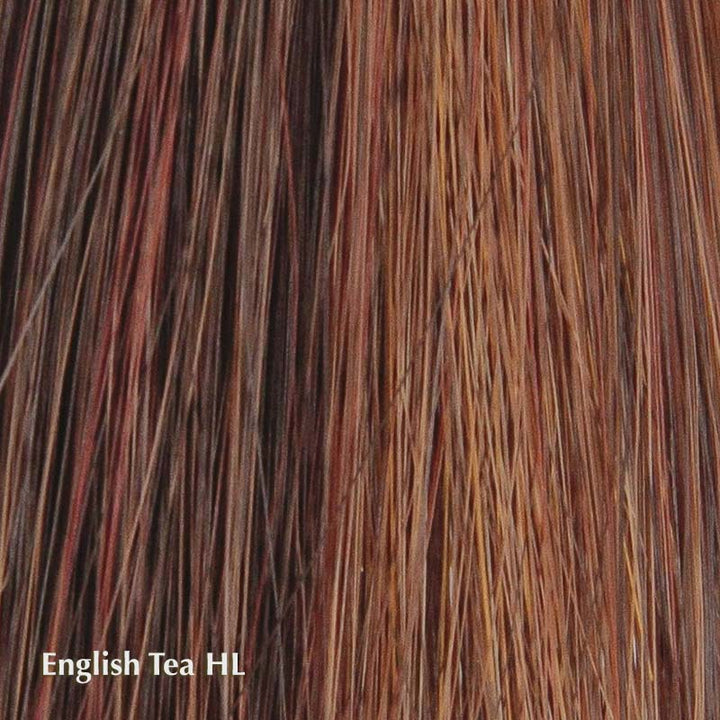 Alexa Wig by TressAllure | Synthetic Wig (Basic Cap) TressAllure Synthetic English Tea HL / Fringe: 5" | Crown: 6.5” | Nape: 4” / Average