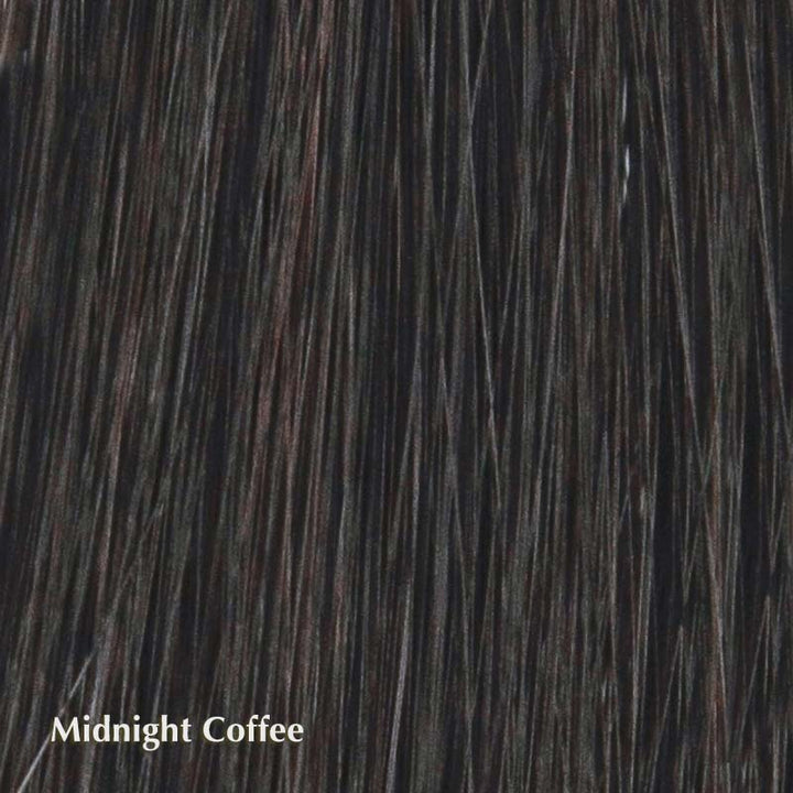 Alexa Wig by TressAllure | Synthetic Wig (Basic Cap) TressAllure Synthetic Midnight Coffee / Fringe: 5" | Crown: 6.5” | Nape: 4” / Average