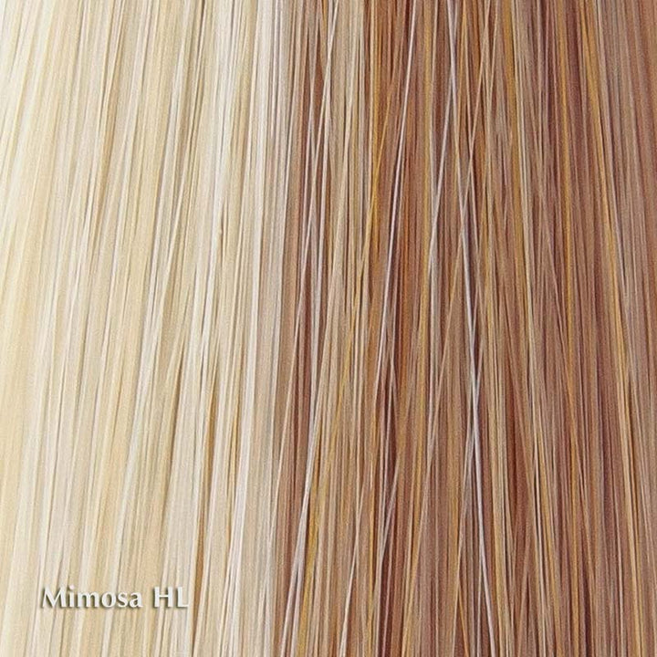 Alexa Wig by TressAllure | Synthetic Wig (Basic Cap) TressAllure Synthetic Mimosa HL / Fringe: 5" | Crown: 6.5” | Nape: 4” / Average