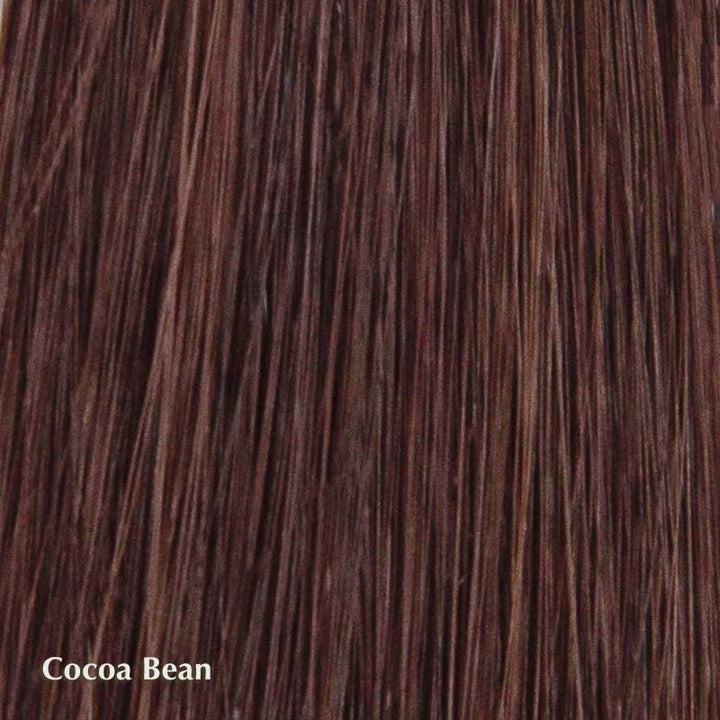 Ashlyn Wig by TressAllure | Synthetic Wig (Basic Cap) TressAllure Synthetic Cocoa Bean / Fringe: 8" | Crown: 17.5” | Nape: 16.5” / Average