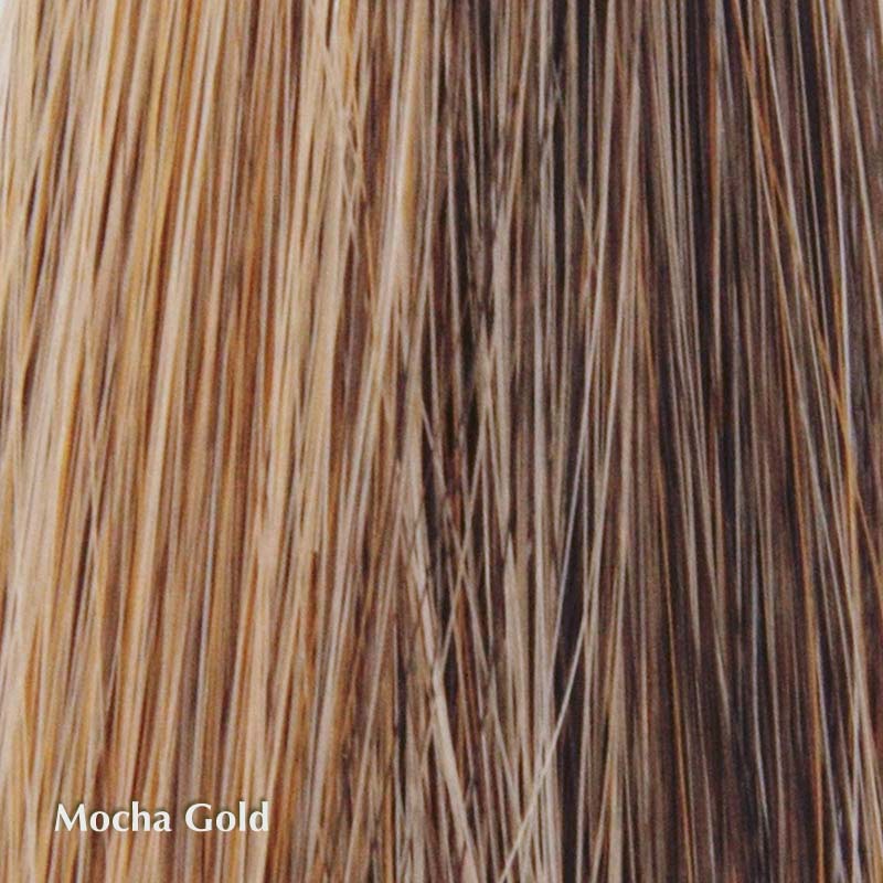 Ashlyn Wig by TressAllure | Synthetic Wig (Basic Cap) TressAllure Synthetic Mocha Gold / Fringe: 8" | Crown: 17.5” | Nape: 16.5” / Average
