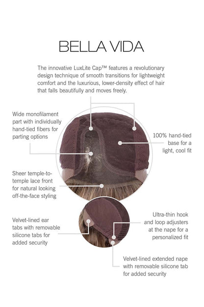 Bella Vida Wig by Raquel Welch | Synthetic Lace Front Wig (Hand-Tied)