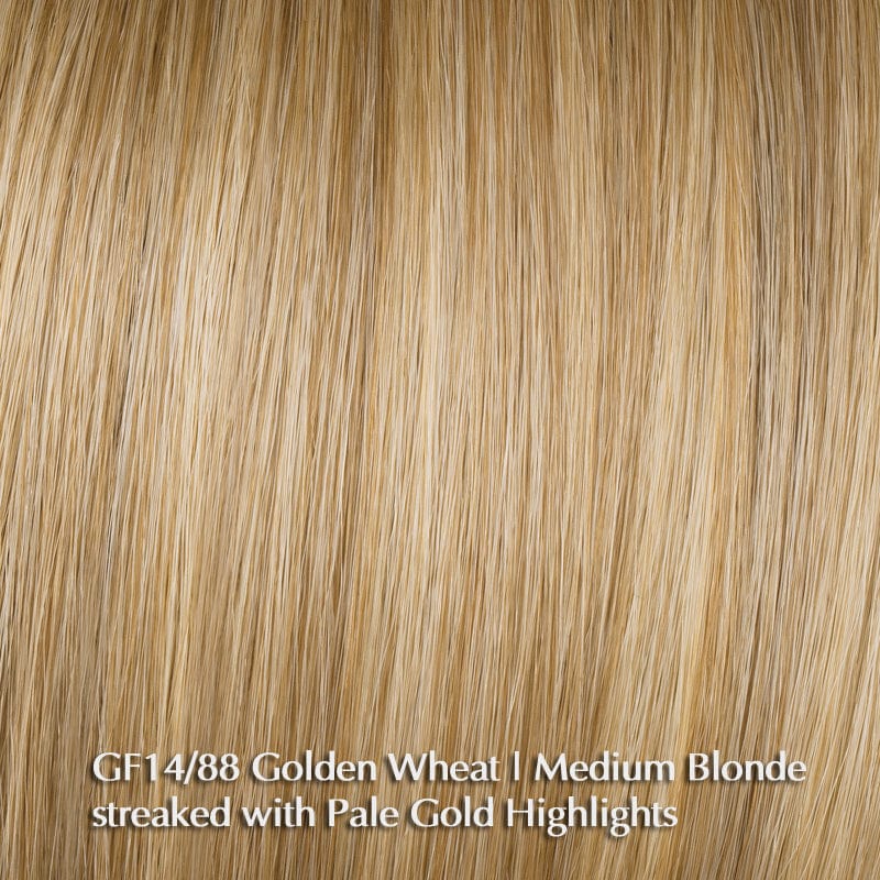 Best in Class by Gabor | Heat Friendly Synthetic |  Lace Front Wig (Mono Part) Gabor Heat Friendly Synthetic GF14-88 Golden Wheat / Front: 5.5" | Crown: 5.5" | Back: 4.5" | Sides: 4.5" | Nape: 2.5" / Average