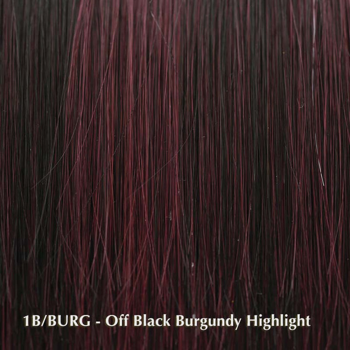 Brushed Pixie Wig by TressAllure | Heat Friendly  Synthetic Wig (Basic Cap) TressAllure Heat Friendly Synthetic 1B/BURG / Length: 1.25-3.5" | Crown: 3” | Fringe: 3.5” | Nape: 1.75” / Average