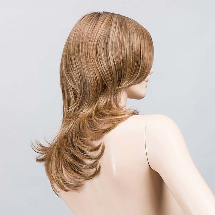 Copy of Voice Wig by Ellen Wille | Heat Friendly Synthetic | Lace Front Wig (Mono Top) Ellen Wille Heat Friendly Synthetic Tobacco Rooted 8.27.26 / Front: 10.5" | Crown: 9.5" | Sides: 10" | Nape: 12" / Petite / Average