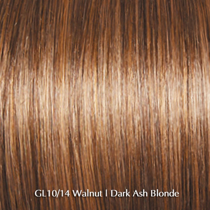 Curl Up by Gabor | Synthetic Lace Front Wig Gabor Synthetic GL10-14 Walnut / Front: 7.5" | Crown: 9.5" | Sides: 9.5" | Back 9.5” | Nape: 8.5" / Average