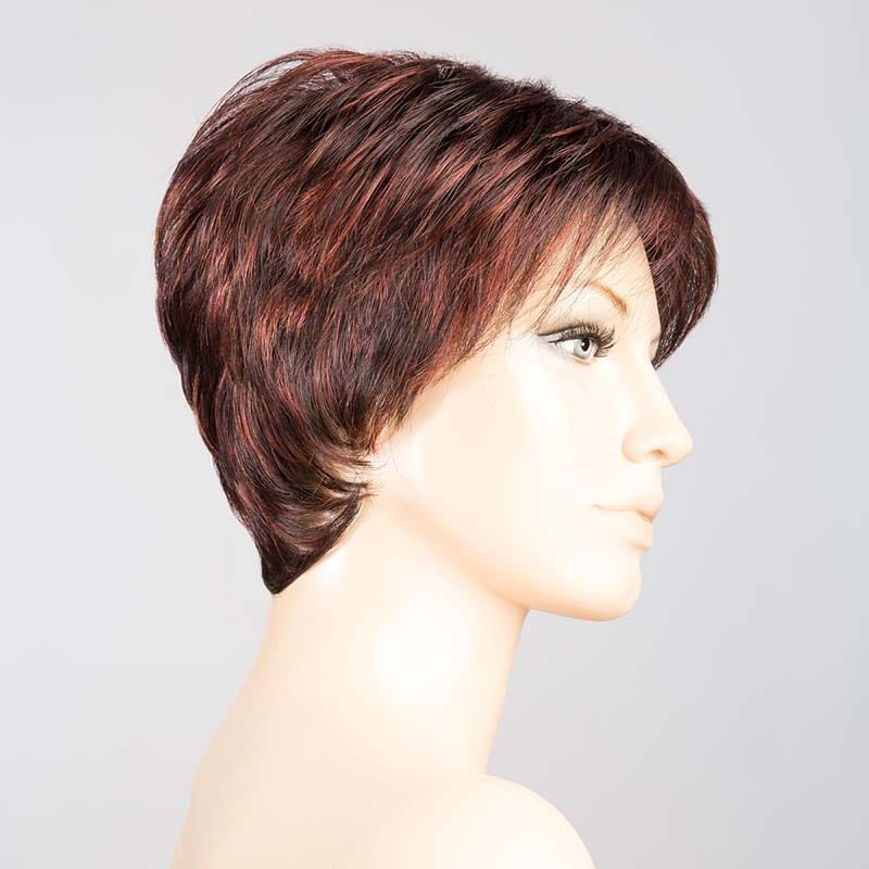 Fair Wig by Ellen Wille | Synthetic Lace Front Wig (Mono Top) Ellen Wille Synthetic Aubergine Mix / Front: 3.5" | Crown: 3" | Sides: 3.5" | Nape: 2.5" / Petite
