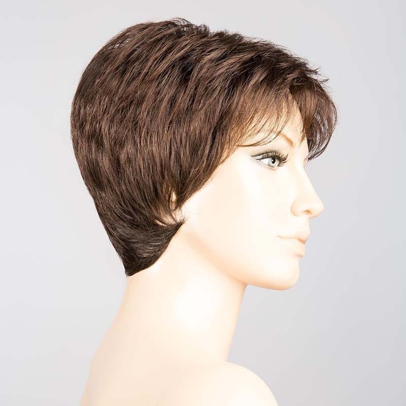 Fair Wig by Ellen Wille | Synthetic Lace Front Wig (Mono Top) Ellen Wille Synthetic Espresso Mix / Front: 3.5" | Crown: 3" | Sides: 3.5" | Nape: 2.5" / Petite
