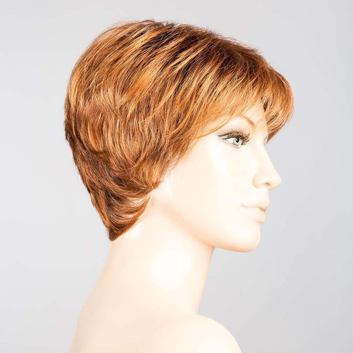 Fair Wig by Ellen Wille | Synthetic Lace Front Wig (Mono Top) Ellen Wille Synthetic Safran Red Rooted / Front: 3.5" | Crown: 3" | Sides: 3.5" | Nape: 2.5" / Petite