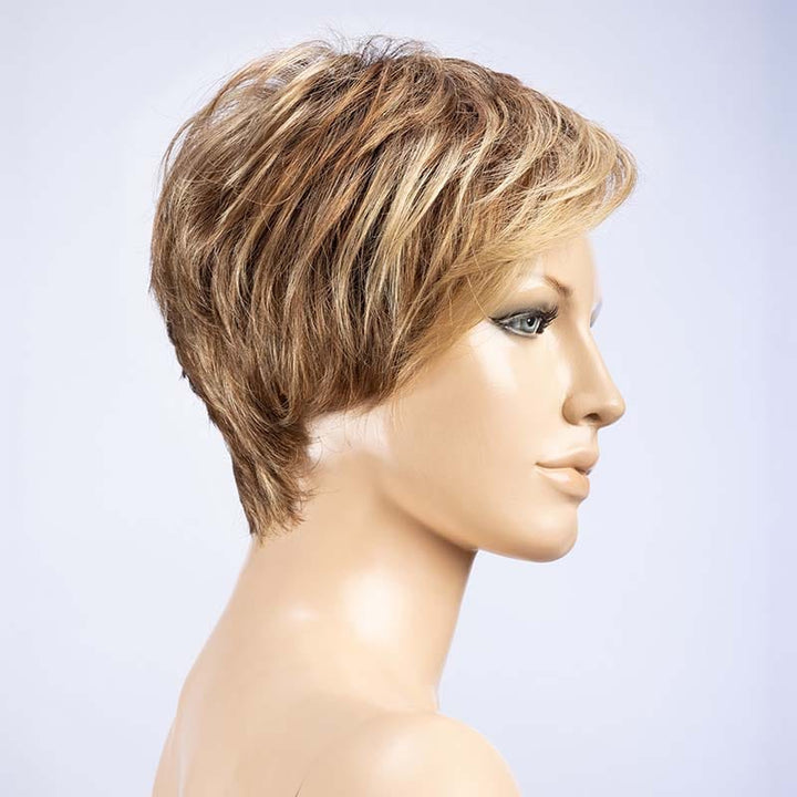 First Wig by Ellen Wille | Synthetic Lace Front Wig (Hand-Tied) Ellen Wille Synthetic Light Bernstein Rooted / Front: 4.75" | Crown: 4" | Sides: 2" | Nape: 2” / Petite