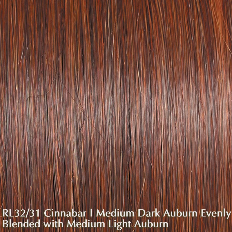 Flying Solo by Raquel Welch | Synthetic Lace Front Wig (Hand-Tied) Raquel Welch Heat Friendly Synthetic RL32/31 Cinnabar / Front: 6.5" | Crown: 11.5" | Back: 10" | Sides: 8" | Nape: 5" / Petite / Average