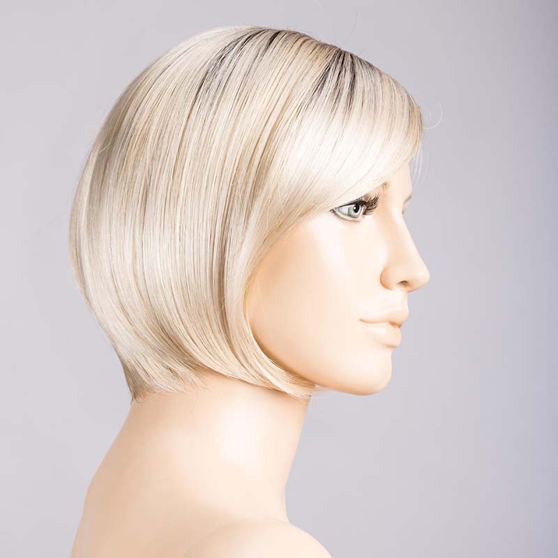 French Wig by Ellen Wille | Synthetic Lace Front Wig (Mono Part) Ellen Wille Synthetic Light Champagne Rooted / Front: 5" | Crown: 9 " | Sides: 6" | Nape: 2 " / Petite