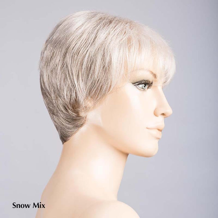 Ginger Mono Large by Ellen Wille | Synthetic Lace Front Wig (Mono Top) Ellen Wille Synthetic Snow Mix / Front: 3" | Crown: 2.5" | Sides: 2.5" | Nape: 2.5" / Large
