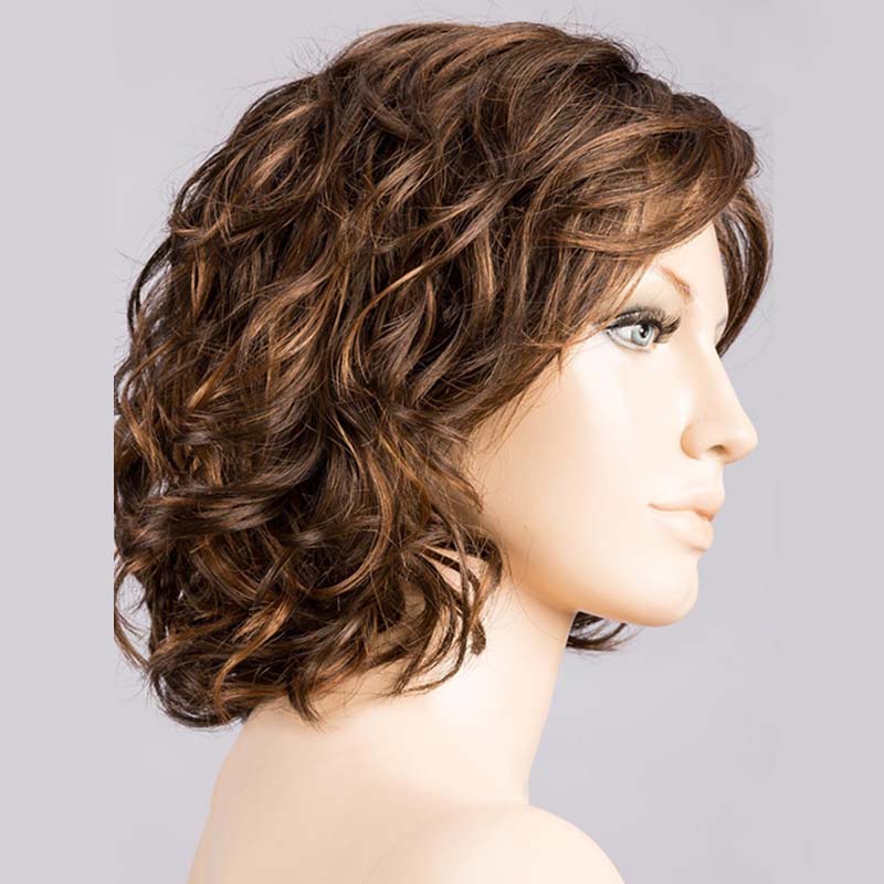 Girl Mono Large Wig by Ellen Wille | Mono Part | Synthetic Ellen Wille Synthetic Chocolate Rooted 6.30.4 / Front: 6.5" | Crown: 7.5" | Sides: 9" | Nape: 5" / Large