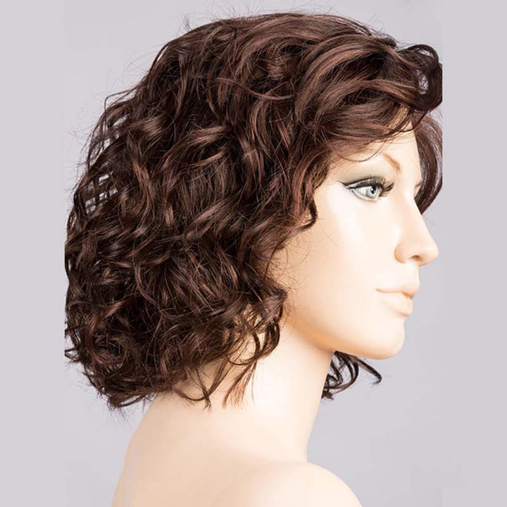 Girl Mono Large Wig by Ellen Wille | Mono Part | Synthetic Ellen Wille Synthetic Dark Chocolate Rooted 4.33 / Front: 6.5" | Crown: 7.5" | Sides: 9" | Nape: 5" / Large
