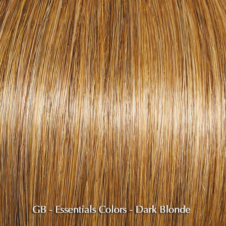 Gratitude Wig by Gabor | Heat Friendly Synthetic Wig (Basic Cap) Gabor Heat Friendly Synthetic R1416T Dark Blonde / Front: 5.25" | Crown: 6" | Sides: 4" | Back: 5" | Nape: 3.75" / Average