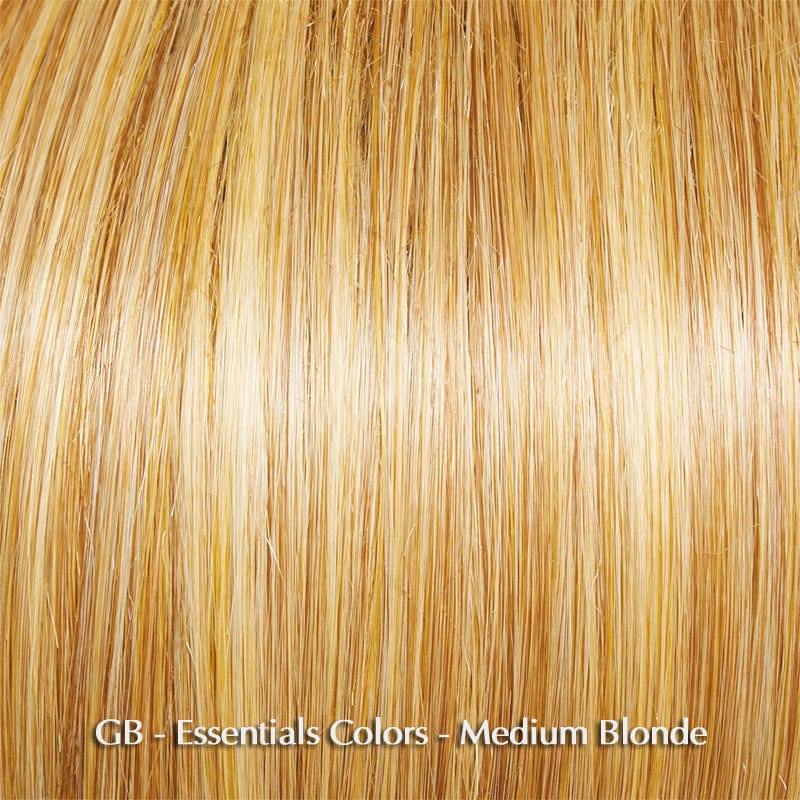 Gratitude Wig by Gabor | Heat Friendly Synthetic Wig (Basic Cap) Gabor Heat Friendly Synthetic R25 Medium Blonde / Front: 5.25" | Crown: 6" | Sides: 4" | Back: 5" | Nape: 3.75" / Average