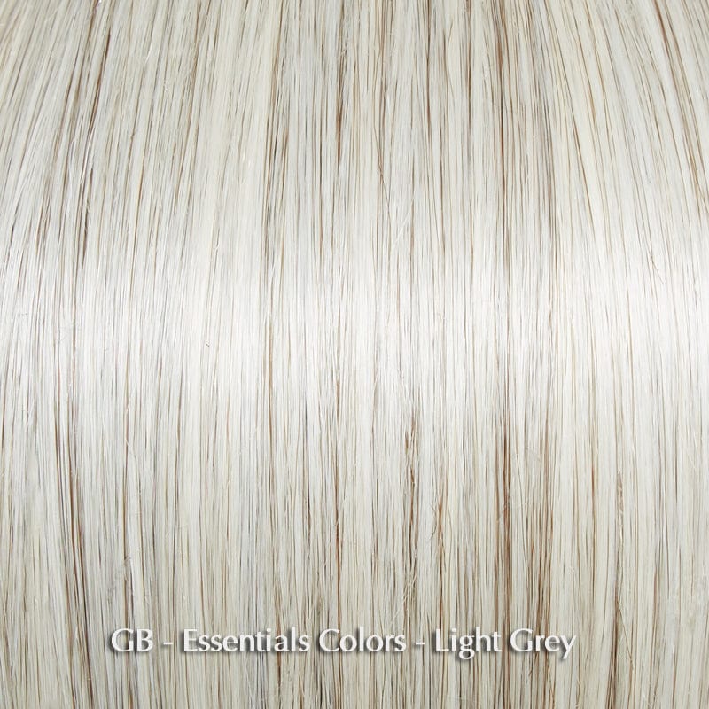 Gratitude Wig by Gabor | Heat Friendly Synthetic Wig (Basic Cap) Gabor Heat Friendly Synthetic R56/60C Light Grey / Front: 5.25" | Crown: 6" | Sides: 4" | Back: 5" | Nape: 3.75" / Average