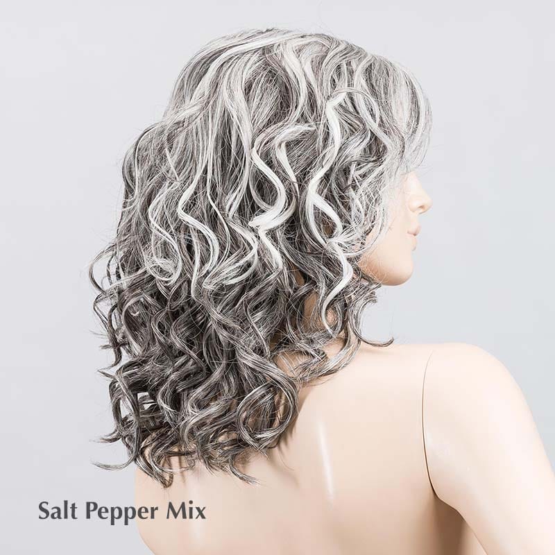 Heaven Wig by Ellen Wille | Synthetic Lace Front Wig (Mono Part) Ellen Wille Heat Friendly Synthetic Salt / Pepper Mix 56.44.39 / Front: 7" | Crown: 12" | Sides: 11.5" | Nape: 11.5" / Petite / Average