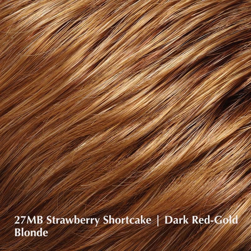 Julianne Lite by Jon Renau | Synthetic Lace Front Wig (Hand-Tied) Jon Renau Synthetic 27MB Strawberry Shortcake / Front: 10" | Crown: 12" | Side: 9" | Back: 12" | Nape: 6" / Average