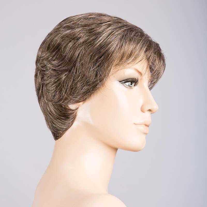 Light Mono Wig by Ellen Wille | Synthetic Wig (Mono Top) Ellen Wille Synthetic Dark Smoke Mix / Front: 3" | Crown: 3.5" | Side: 2.5" | Nape: 2" / Petite