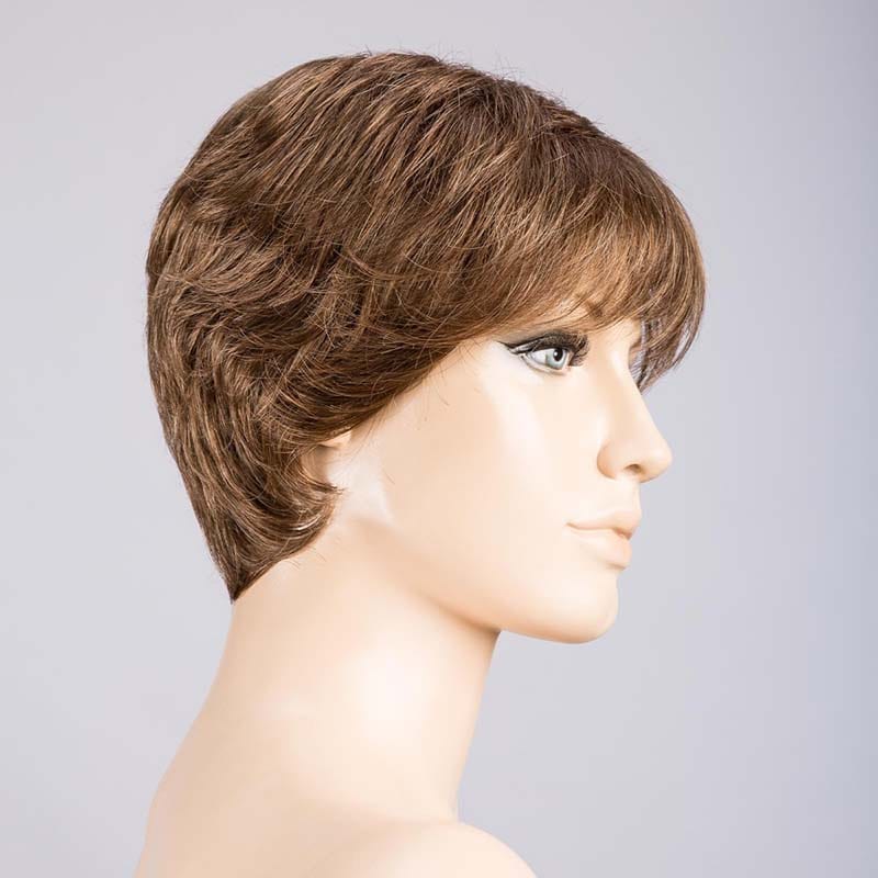 Light Mono Wig by Ellen Wille | Synthetic Wig (Mono Top) Ellen Wille Synthetic Nougat Mix / Front: 3" | Crown: 3.5" | Side: 2.5" | Nape: 2" / Petite