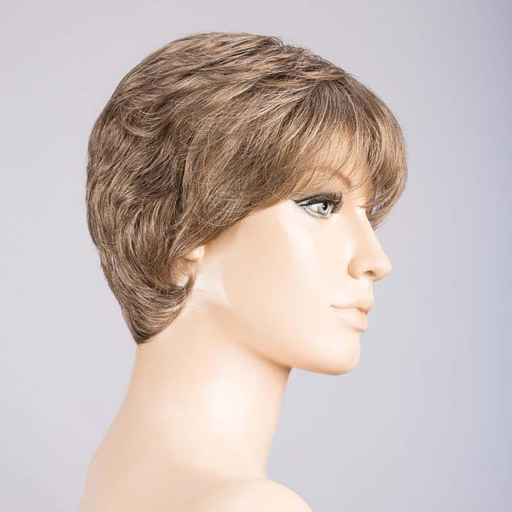 Light Mono Wig by Ellen Wille | Synthetic Wig (Mono Top) Ellen Wille Synthetic Smoke Mix / Front: 3" | Crown: 3.5" | Side: 2.5" | Nape: 2" / Petite