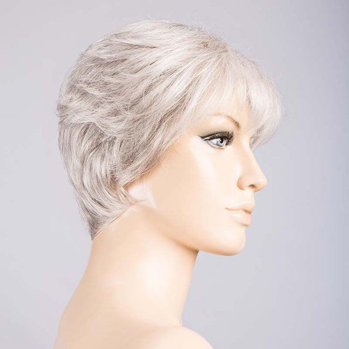 Light Mono Wig by Ellen Wille | Synthetic Wig (Mono Top) Ellen Wille Synthetic Snow Mix / Front: 3" | Crown: 3.5" | Side: 2.5" | Nape: 2" / Petite