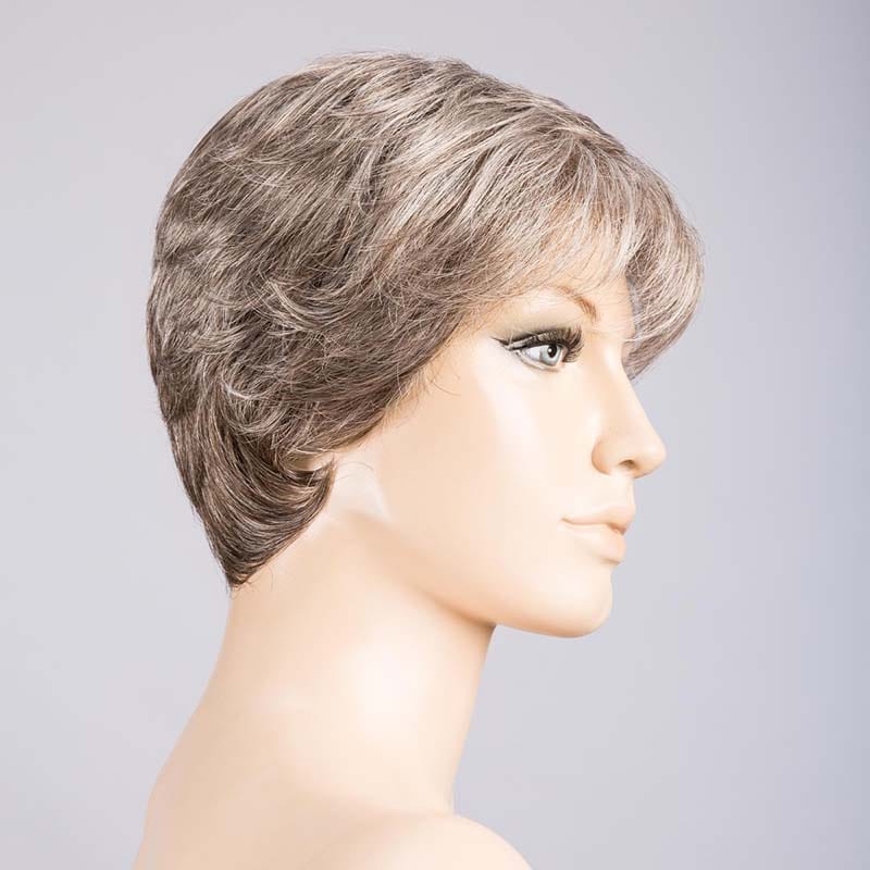 Light Mono Wig by Ellen Wille | Synthetic Wig (Mono Top) Ellen Wille Synthetic Stone Grey Mix / Front: 3" | Crown: 3.5" | Side: 2.5" | Nape: 2" / Petite