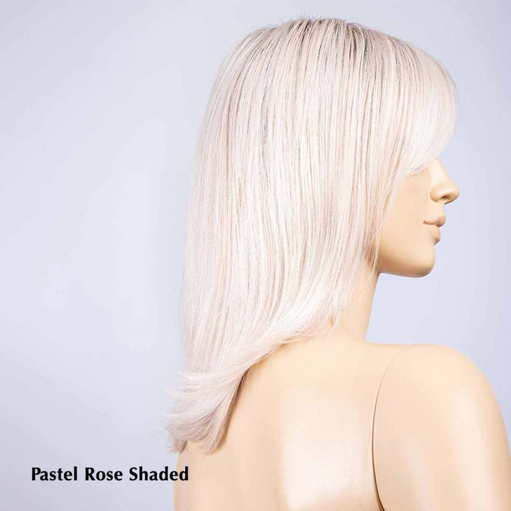 Luna Wig by Ellen Wille | Synthetic Lace Front Wig (Mono Crown) Ellen Wille Heat Friendly Synthetic Pastel Rose Shaded / Front: 6" | Crown: 12.5" | Sides: 9" | Nape: 9" / Petite / Average