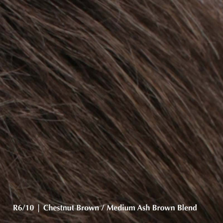 Meg Wig by Estetica | Synthetic Lace Front Wig (Basic Cap) Estetica Synthetic R6/10 / Bang: 6" | Crown: 6.25" | Sides: 3.75" | Nape: 1.75" / Average