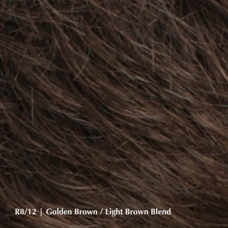 Meg Wig by Estetica | Synthetic Lace Front Wig (Basic Cap) Estetica Synthetic R8/12 / Bang: 6" | Crown: 6.25" | Sides: 3.75" | Nape: 1.75" / Average
