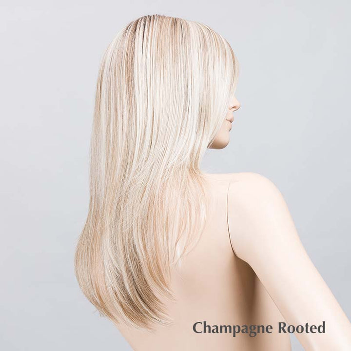 Music Wig by Ellen Wille | Heat Friendly Synthetic | Lace Front Wig (Mono Part) Ellen Wille Heat Friendly Synthetic Champagne Rooted 24.25.20 / Front: 10" | Crown: 14" | Sides: 14" | Nape: 14" / Petite / Average