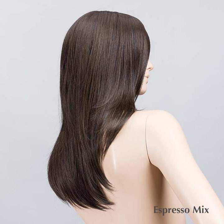 Music Wig by Ellen Wille | Heat Friendly Synthetic | Lace Front Wig (Mono Part) Ellen Wille Heat Friendly Synthetic Espresso Mix 2.4 / Front: 10" | Crown: 14" | Sides: 14" | Nape: 14" / Petite / Average