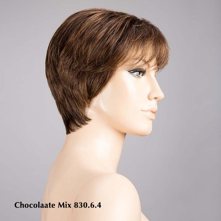 Napoli Wig by Ellen Wille | Synthetic Lace Front Wig (Mono Top) Ellen Wille Synthetic Chocolate Mix 830.6.4 / Front: 2.5" | Crown: 4" | Sides: 2.5" | Nape: 2.75" / Petite / Average